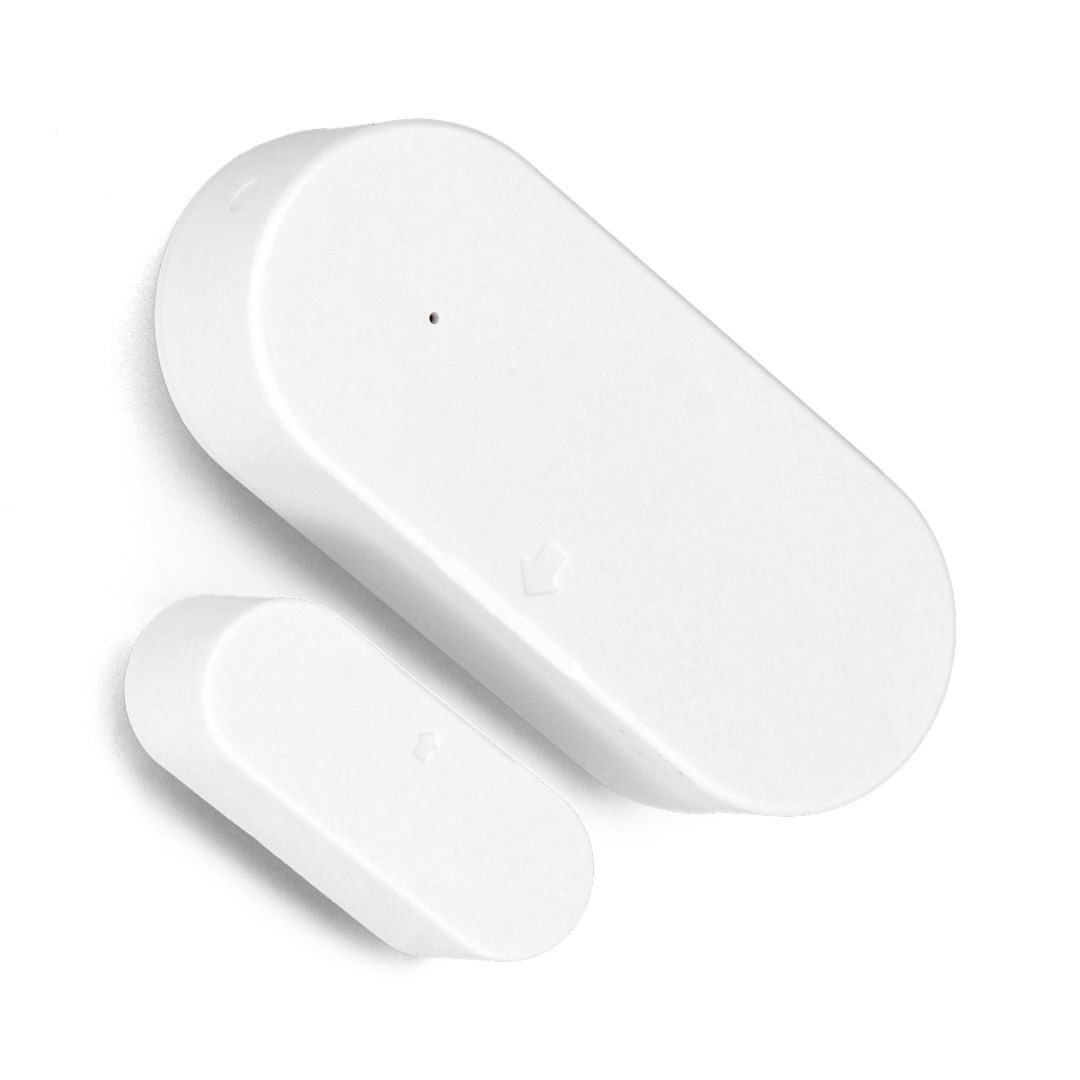 StayPut door sensor — compact two-piece magnetic contact