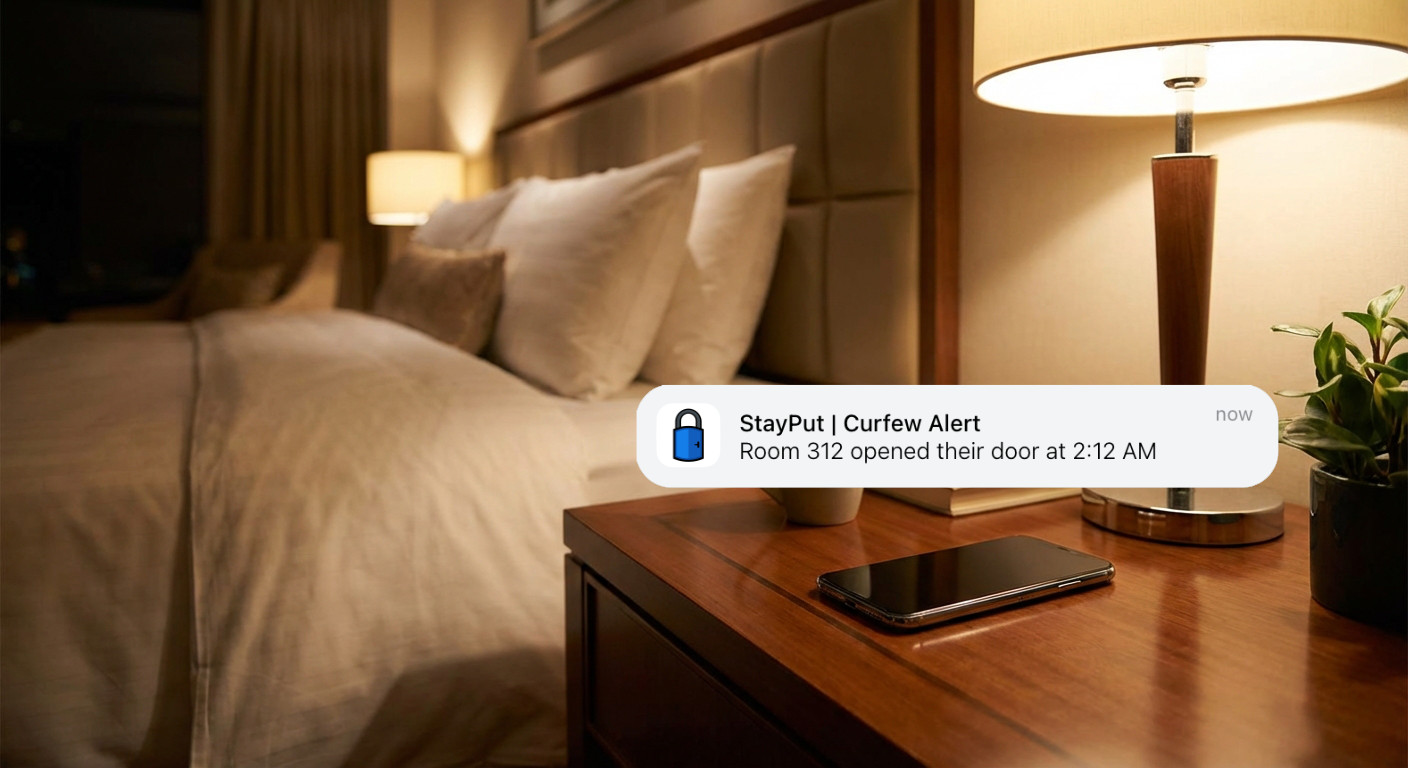 StayPut sleep easy notifications